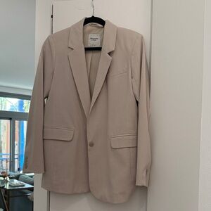 Abercrombie & Fitch Light Tan Blazer